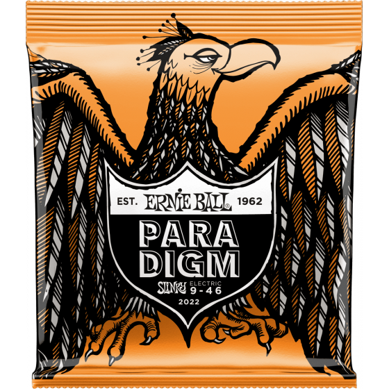 Cordes Guitare Électrique Ernie Ball Paradigm hybrid slinky 9-46
