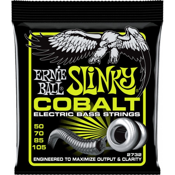 Cordes Basse Ernie Ball Slinky cobalt 50-105