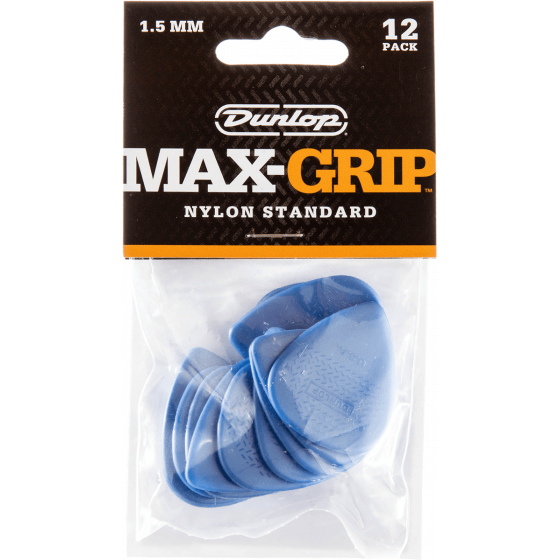 Sachet de 6 Médiators Dunlop Max Grip 1,50mm
