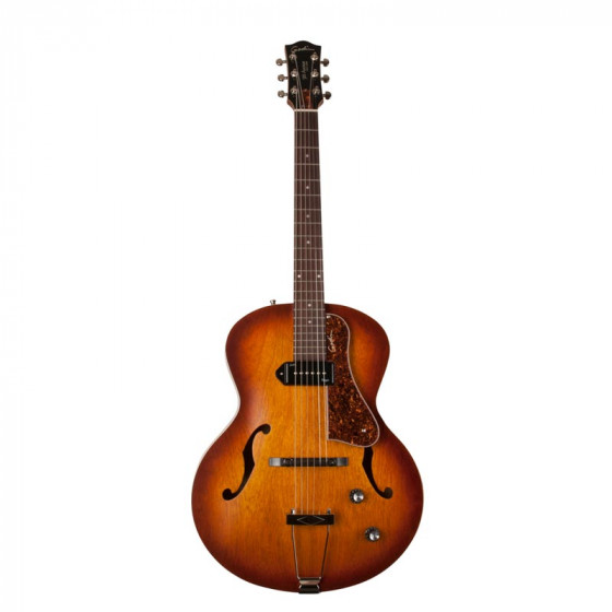 Guitare électrique Godin 5th Avenue Kingpin P90 Cognac Burst