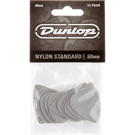 sachet de 12 Dunlop Nylon 0,60mm