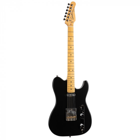 Guitare électrique Godin Stadium HT Matte Black avec housse