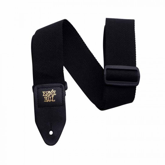 Sangle Confort type ceinture de sécurité noir Ernie Ball