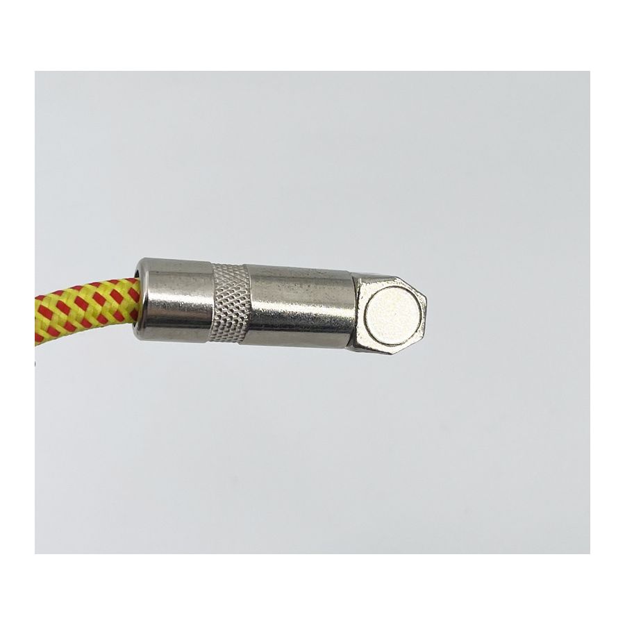 Mini cable rond orange Blindé 15 cm Groovit