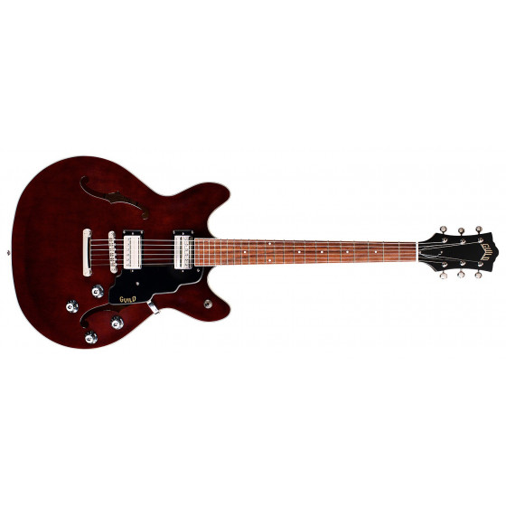 Guitare électrique Guild Starfire I DC - Vintage Walnut