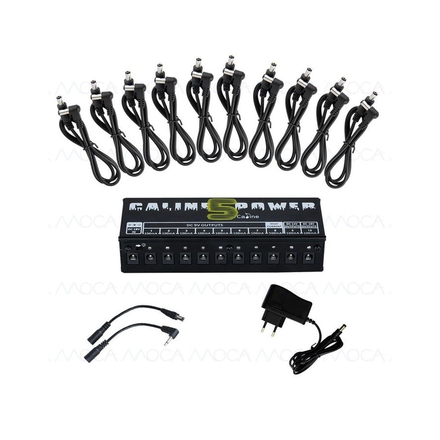 Alimentation isolée 10 canaux Caline CP-05 Alimentation isolée 10 canaux Caline CP-05