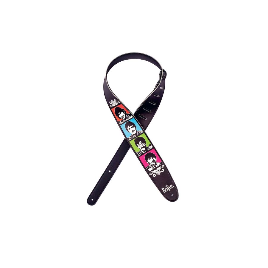 Sangle vegan The Beatles Sgt. Pepper’s Lonely Hearts Club Band 50th anniversaire D'Addario