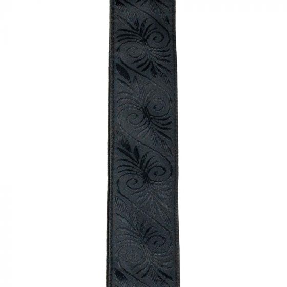 Sangle pour guitare acoustique Quick Release, Black Swirls D'Addario