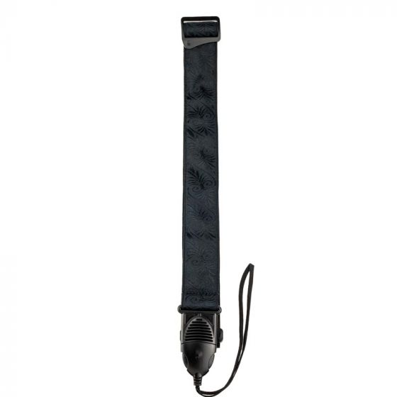 Sangle pour guitare acoustique Quick Release, Black Swirls D'Addario