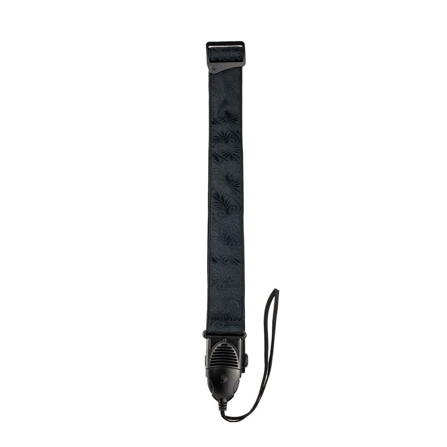 Sangle pour guitare acoustique Quick Release, Black Swirls D'Addario