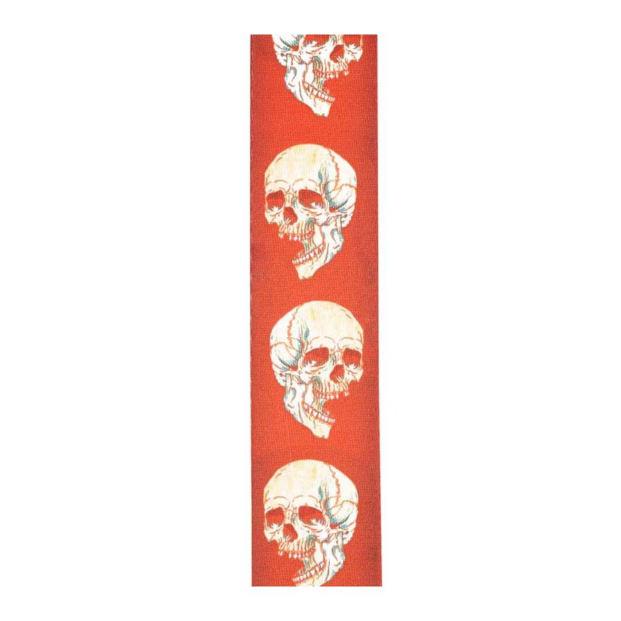 Sangle pour guitare D'Addario Alchemy, Live Life Skull D'addario
