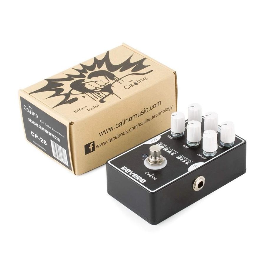 Pédale Reverb Snake Bite Caline CP-26