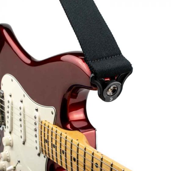 Sangle Auto Lock Skater coton noir D'Addario