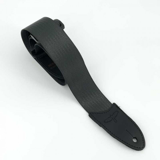 Sangle de guitare en nylon gris anthracite PRS